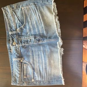 American eagle denim skirt size 12